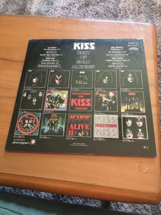 KISS Best Of Solo Albums Zum 33 LP Album 6302 060 W Germany 2