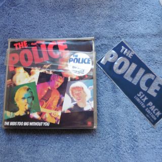 The Police Six Pack Limited Edition On Blue Vinyl 7 " 45 Singles Ex,  /nm