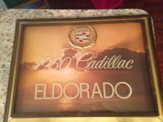 1980 Cadillac Eldorado Showroom Sign,  Display Corp.  Int 