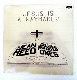 Jean Reed & Anointed Ones Lp Jesus Is A Waymaker Inculcation Rec 85 Soul
