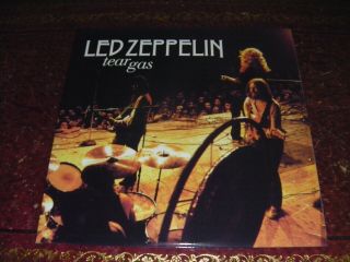 Led Zeppelin - Tear Gas - Very Rare One Sided Live Lp 28 Of 30 Made Cv Etched,