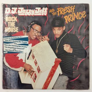 Dj Jazzy Jeff Fresh Prince Rock The House Vinyl Lp Album Jive Records Will Smith