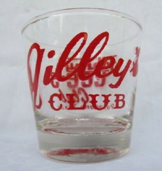 Mickey Gilley’s Club & Johnny Lee’s Club Pasadena,  Tx Obsolete Rocks Glass