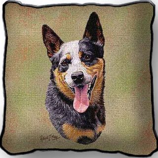 17 " X 17 " Pillow - Australian Cattle Dog By Robert May 3321
