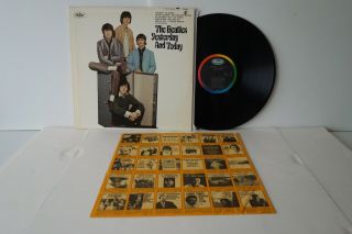 Ex/vg,  The Beatles " Yesterday And Today " Us Orig Promo Us Capitol Records Mono