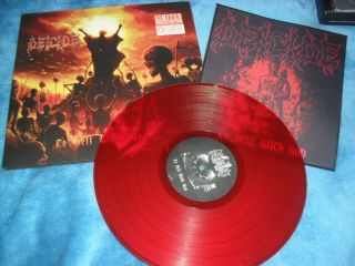 Deicide - To Hell With God - Very Hard To Find First Press Ltd Red Patch