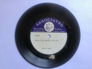 Jerry Lee Lewis - An Usual Single Sided Associated Studios Dub Of Wls