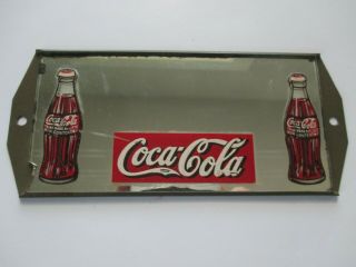 Coca Cola Soda Fountain Booth Mirror From The 1930 