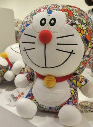 2018 Uniqlo Doraemon Takashi Murakami Limited Plush Doll Toy 9 " （23cm）