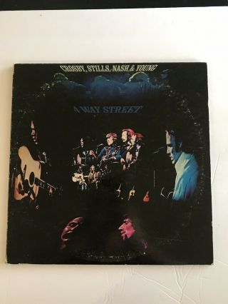 4 Way Street Crosby Stills Nash And Young (2) Vg,  Vinyl Lps Gatefold Cover