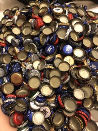 500 Beer Bottle Caps,  No Dents