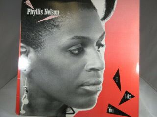 1985 Phyllis Nelson “i Like You” Carrere 4z9 - 05268 Ep Single (3 Versions) Vg,  /nm
