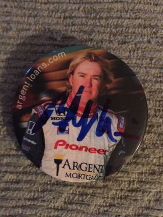 Buddy Rice Signed Indy 500 Indianapolis Pin Rare Autographed