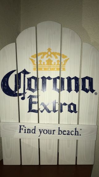 Corona “find Your Beach” Sign