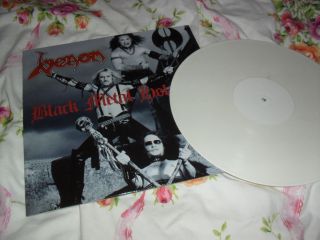 Venom - Black Metal Holocaust - Awesome Hard To Find Lp Printed Inner White