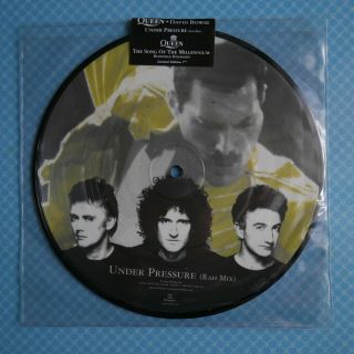 Queen & David Bowie Under Pressure - Limited Edition 7” Picture Disc