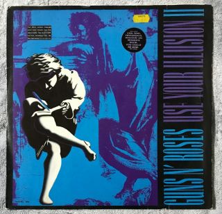 Guns N Roses - Use Your Illusion Ii - 1991 Vinyl Lp Geffen Gef24420 A1/b1 Vg/g