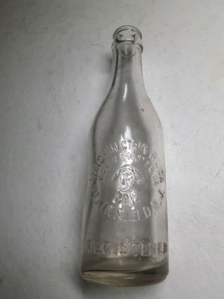 Antique Rare Washington Rock Spring Water Co.  Bottle Plainfield Jersey