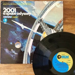 2001 A Space Odyssey Motion Picture Soundtrack Vinyl (mgm 2315 034)