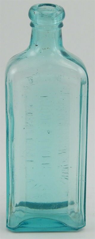 Antique Aqua Dr.  Kilmer ' s Swamp Root Kidney Liver Bladder Cure Bottle York 4