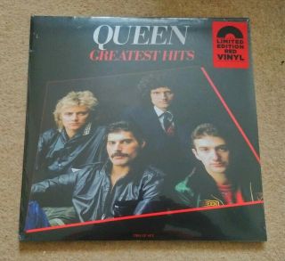 Queen - Greatest Hits Double Red Vinyl Album Hmv Exclusive