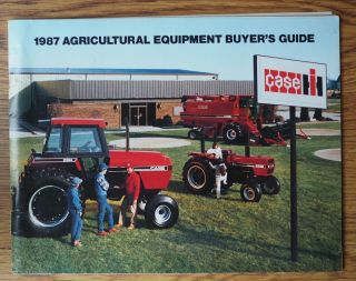 Case 1987 Farm Equipment Buyers Guide Ih International Harvester