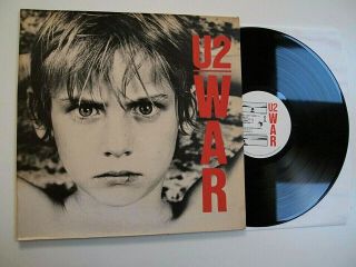 U2 - War Lp Vinyl 1983 Uk Island Album A1/b1 Rare 1st Press Classic