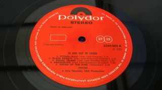 Focus In And Out Of Focus Scarce 1971 Uk Lp 1st Press One Play Ever Minus
