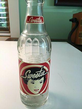 Acl " Sweetie " Soda Bottle,  Philadelphia Pa,  All Graphics Great