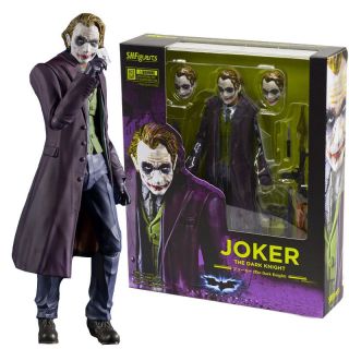 S.  H.  Figuarts Shf Joker Batman The Dark Night Pvc Action Figure Statue Ko Toys