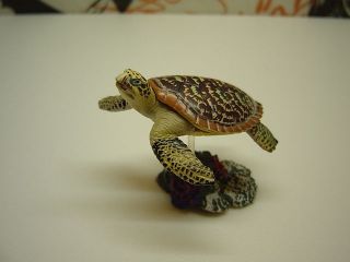 Yujin Tortoise Testudines Mini Figure Hawksbill - Turtle Taimai 1 - 8 - 08 Gashapon