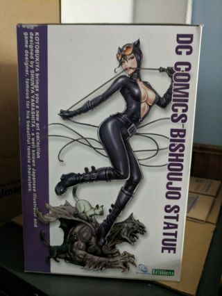 Kotobukiya CATWOMAN DC Bishoujo Statue Catwoman 1/7 Scale PVC pls read descript 6