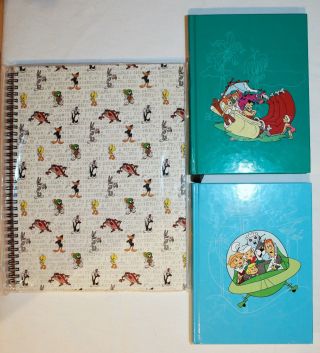 Jetsons And Flinstones And Warner Brothers Journals