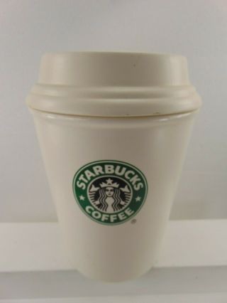 Large Size Starbucks Coffee - Tea Bag Canister - Cookie Jar Holder 2010