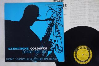 Sonny Rollins Saxophone Colossus Prestige Smj - 6501 Japan Mono Vinyl Lp