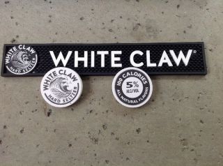 White Claw Bar Mat & Coasters You Receive “100’ Coasters