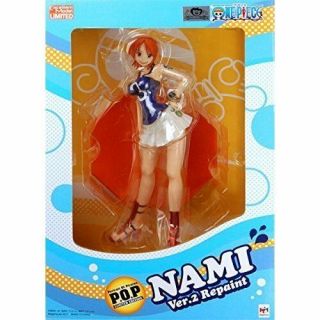 One Piece Nami Ver.  2 Repaint Figure Model Limited P.  O.  P Megahouse