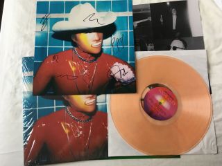 Cage The Elephant - Social Cues - Signed Print Ltd Pink Vinyl Lp