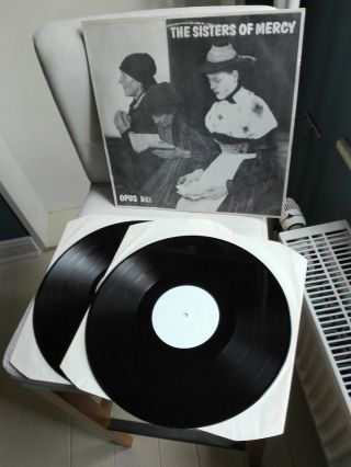 Sisters Of Mercy Limited Black Vinyl 2lp Opus Dei (1988)