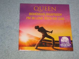 Queen Bohemian Rhapsody Limited 7 " Purple & Yellow Vinyl Rsd 2019 Factory