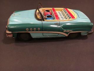 1951 Buick Roadmaster Convertible Japanese Tin Toy