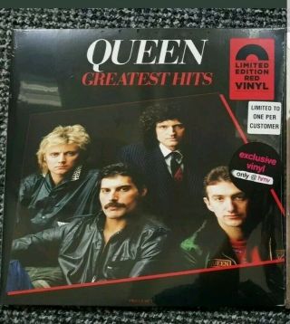 Queen Greatest Hits Red Vinyl X 2 Lp Hmv Ltd Edition