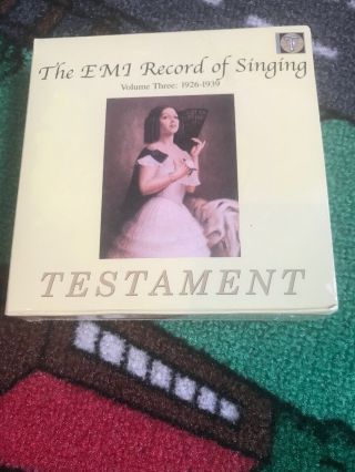 The Emi Record Of Singing Testament Volume 3