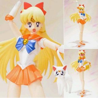 Sailor Moon Venus Pretty Guardian Action Figure Minako Aino Figma Figurine Model