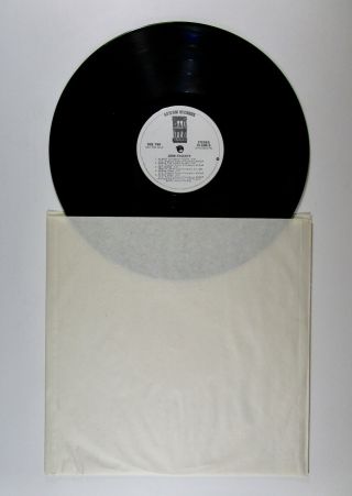 John Fogerty ‎– John Fogerty,  White Label Promo LP UNPLAYED NM 1975 3