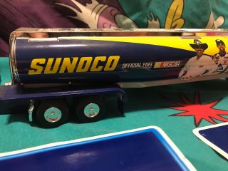Sunoco Fuel Tanker Nascar Toys Diecast Semi Truck Hauler Decals Limited Edition 3