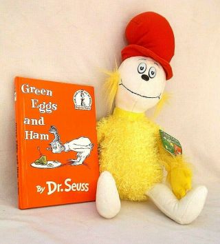 Dr Seuss Sam I Am Plush & Green Eggs & Ham Book Set