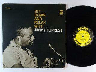 Jimmy Forrest Sit Down And Relax With Lp On Status/prestige Mono