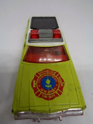 Dodge Monaco Station Wagon Fire Chief King Matchbox Lesney Made In England