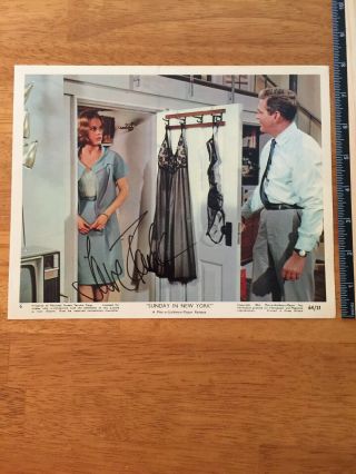 Jane Fonda Hand Signed Autograph - A Collectors Must Have